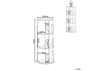 Bokhylle Caney Rosa - Rosa - Møbler - Barnemøbler - Oppbevaring barnerom - Hylle barnerom - Bokhylle barn