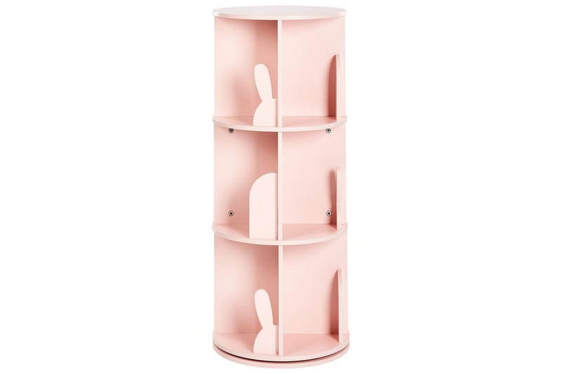 Bokhylle Caney Rosa - Rosa - Møbler - Barnemøbler - Oppbevaring barnerom - Hylle barnerom - Bokhylle barn