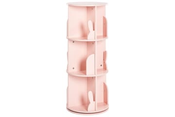Bokhylle Caney Rosa - Rosa - Møbler - Barnemøbler - Oppbevaring barnerom - Hylle barnerom - Bokhylle barn