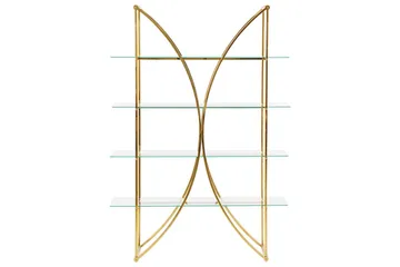 Bokhylle Hollow Gull - Gull - Oppbevaring - Hylle - Bokhylle