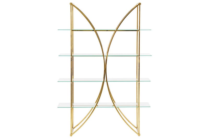 Bokhylle Hollow Gull - Gull - Oppbevaring - Hylle - Bokhylle