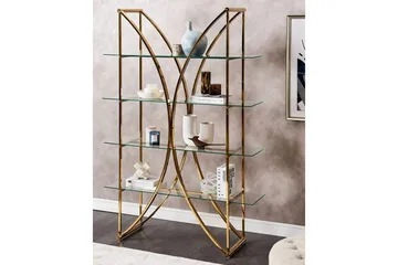 Bokhylle Hollow Gull - Gull - Oppbevaring - Hylle - Bokhylle