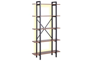 Bokhylle LED Darby - Møbler - TV- & Mediamøbler - CD-hylle & DVD-hylle