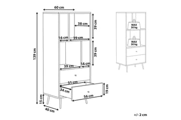 Bokhylle Richmond - Oppbevaring - Hylle - Bokhylle