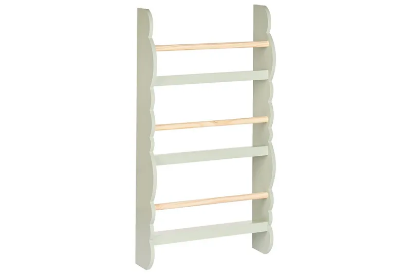 Bokhylle Rigolet Grønt, lyst tre, Grønt, lyst tre