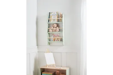 Bokhylle Rigolet Grønt, lyst tre - Grønt, lyst tre - Oppbevaring - Hylle - Bokhylle