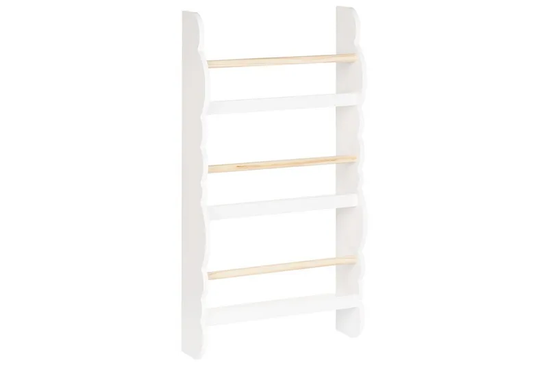 Bokhylle Rigolet Hvit, lyst tre, Hvit, lyst tre