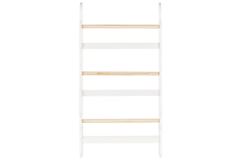 Bokhylle Rigolet Hvit, lyst tre - Hvit, lyst tre - Oppbevaring - Hylle - Bokhylle