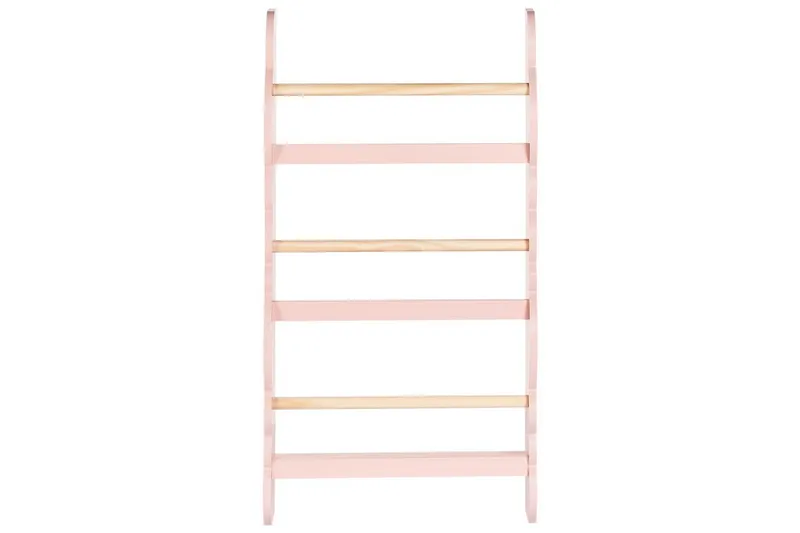 Bokhylle Rigolet Rosa, lyst tre - Rosa, lyst tre - Oppbevaring - Hylle - Bokhylle