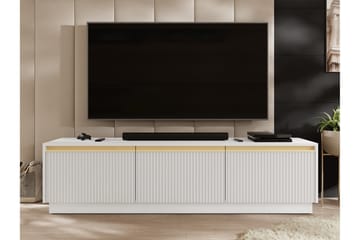 Bolstan TV-benk 182 cm - Hvit - Møbler - TV- & Mediamøbler - TV benk & mediabenk