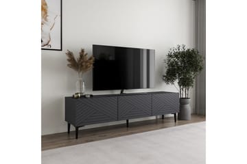 Botswana TV-benk 160 cm - Antrasitt - Møbler - TV- & Mediamøbler - TV benk & mediabenk