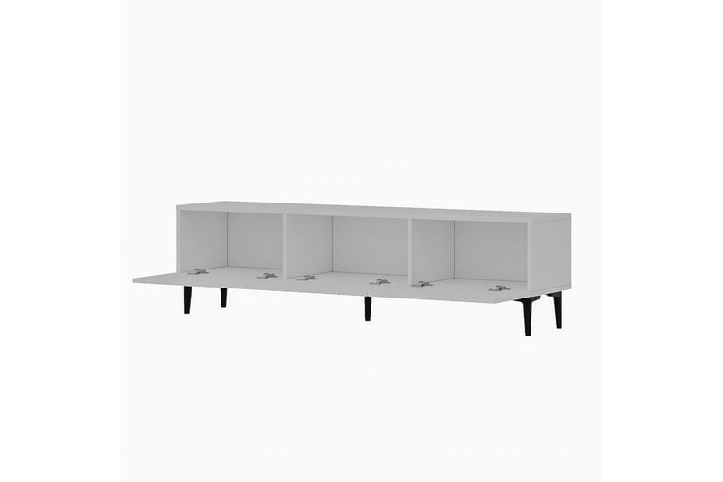 Botswana TV-benk 160 cm - Hvit - Møbler - TV- & Mediamøbler - TV benk & mediabenk