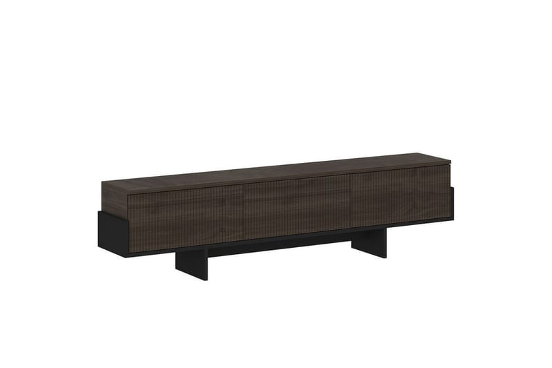 Brin TV-benk 180 cm, Brun/Svart