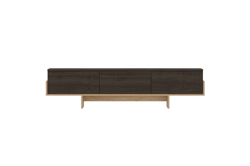 Brin TV-benk 180 cm - Natur/Brun - Møbler - TV- & Mediamøbler - TV benk & mediabenk