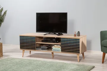 Brokind TV-Benk 140 cm - Brun - Møbler - TV- & Mediamøbler - TV benk & mediabenk
