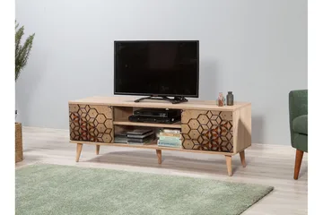 Brokind TV-Benk 140 cm - Brun - Møbler - TV- & Mediamøbler - TV benk & mediabenk