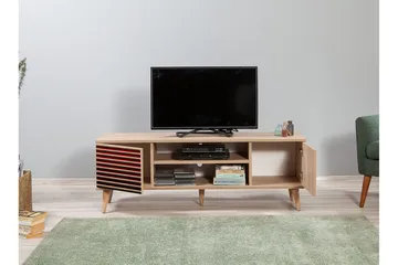 Brokind TV-Benk 140 cm - Brun - Møbler - TV- & Mediamøbler - TV benk & mediabenk