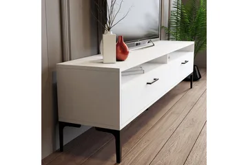 Brutorp TV-benk 180 cm - Hvit - Møbler - TV- & Mediamøbler - TV benk & mediabenk