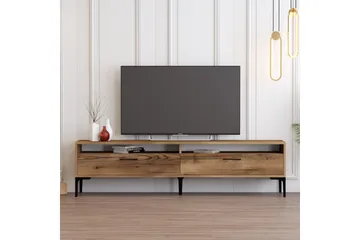 Brutorp TV-benk 180 cm - Valnøtt - Møbler - TV- & Mediamøbler - TV benk & mediabenk
