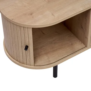 Bryric TV-benk 180 cm - Sapphire Oak/Svart - Møbler - TV- & Mediamøbler - TV benk & mediabenk