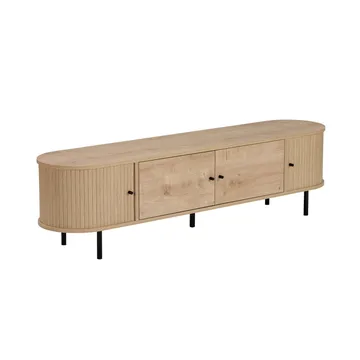 Bryric TV-benk 180 cm - Sapphire Oak/Svart - Møbler - TV- & Mediamøbler - TV benk & mediabenk