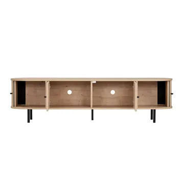 Bryric TV-benk 180 cm - Sapphire Oak/Svart - Møbler - TV- & Mediamøbler - TV benk & mediabenk
