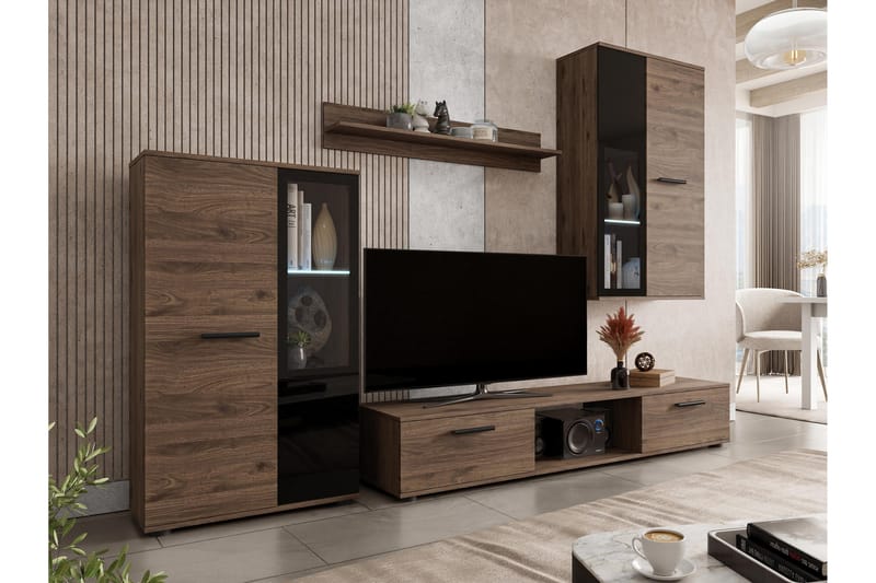 Bunta Tv-Møbelsett - Beige - Møbler - TV- & Mediamøbler - TV-møbelsett