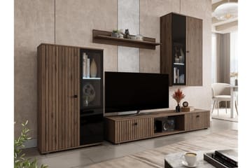 Bunta Tv-Møbelsett - Hvit/Rosa - Møbler - TV- & Mediamøbler - TV-møbelsett