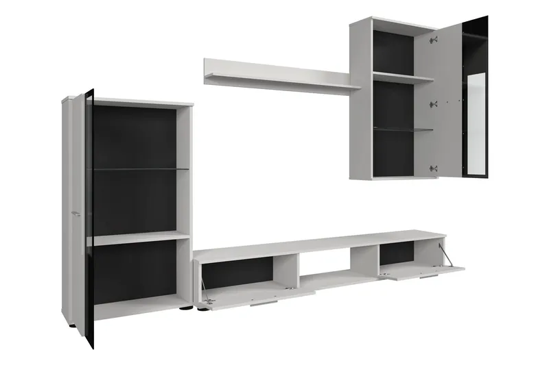 Bunta Tv-Møbelsett - Rosa - Møbler - TV- & Mediamøbler - TV-møbelsett