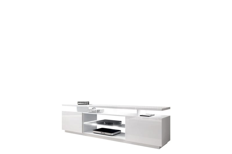 Ceasar TV-benk 180 cm, Hvit