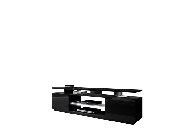 Ceasar TV-benk 180 cm, Svart