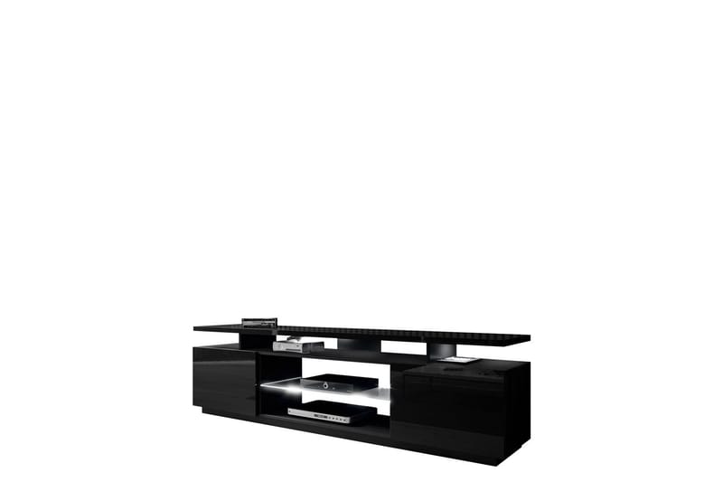 Ceasar TV-benk 180 cm, Svart