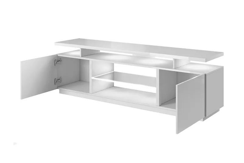 Ceasar TV-benk 180 cm - Svart - Møbler - TV- & Mediamøbler - TV benk & mediabenk