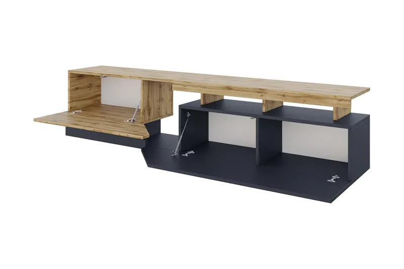 Ceelias TV-benk 200 cm - Antrasitt - Møbler - TV- & Mediamøbler - TV benk & mediabenk