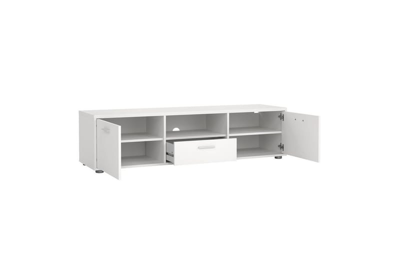 Cristian TV-benk 147 cm - Hvit - Møbler - TV- & Mediamøbler - TV benk & mediabenk