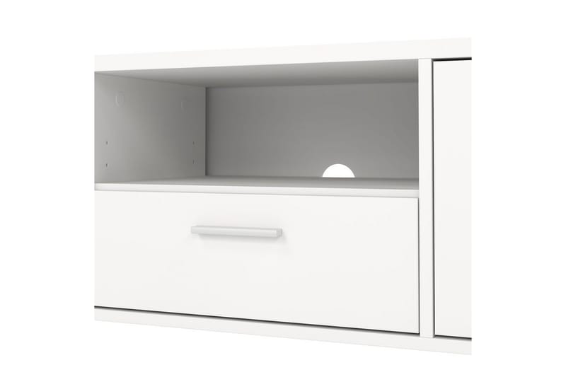 Cristian TV-benk 147 cm - Hvit - Møbler - TV- & Mediamøbler - TV benk & mediabenk