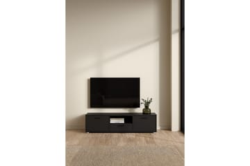 Cristian TV-benk 147 cm - Svart - Møbler - TV- & Mediamøbler - TV benk & mediabenk