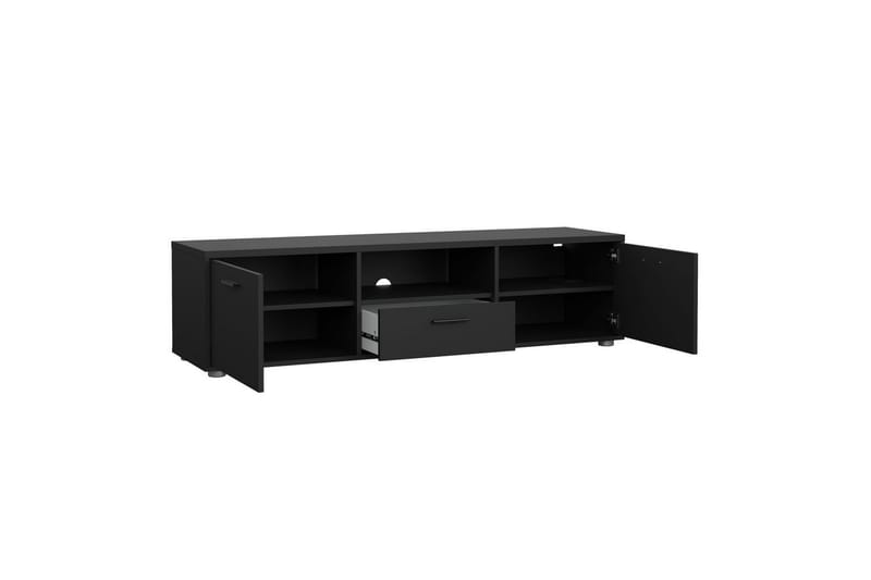 Cristian TV-benk 147 cm - Svart - Møbler - TV- & Mediamøbler - TV benk & mediabenk