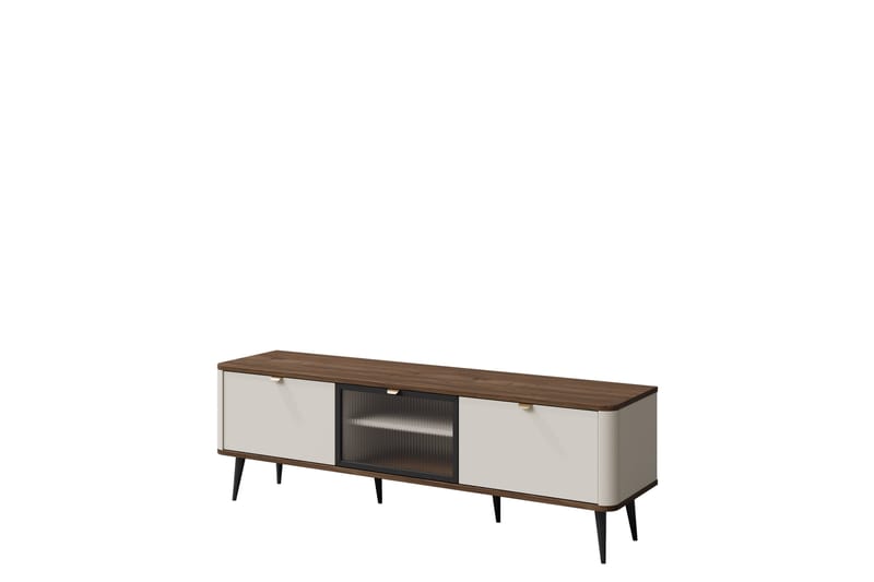 Cucina Tv-Skap 160x40 cm - Beige/Brun - Møbler - TV- & Mediamøbler - TV-skap