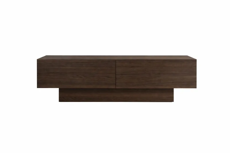 Cuenca TV-benk 160 cm - Semsket skinn - Møbler - TV- & Mediamøbler - TV benk & mediabenk