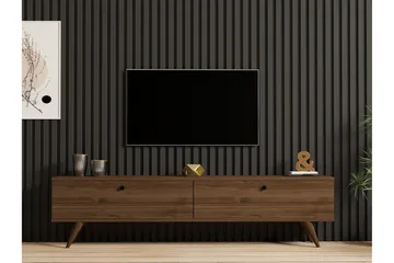 Djarhint TV-benk 160 cm - Valnøtt - Møbler - TV- & Mediamøbler - TV benk & mediabenk