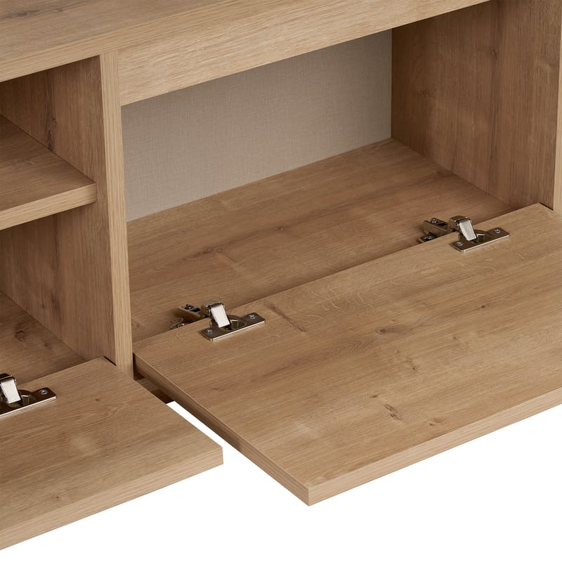 Domar TV-benk 160 cm - Sapphire-eik - Møbler - TV- & Mediamøbler - TV benk & mediabenk