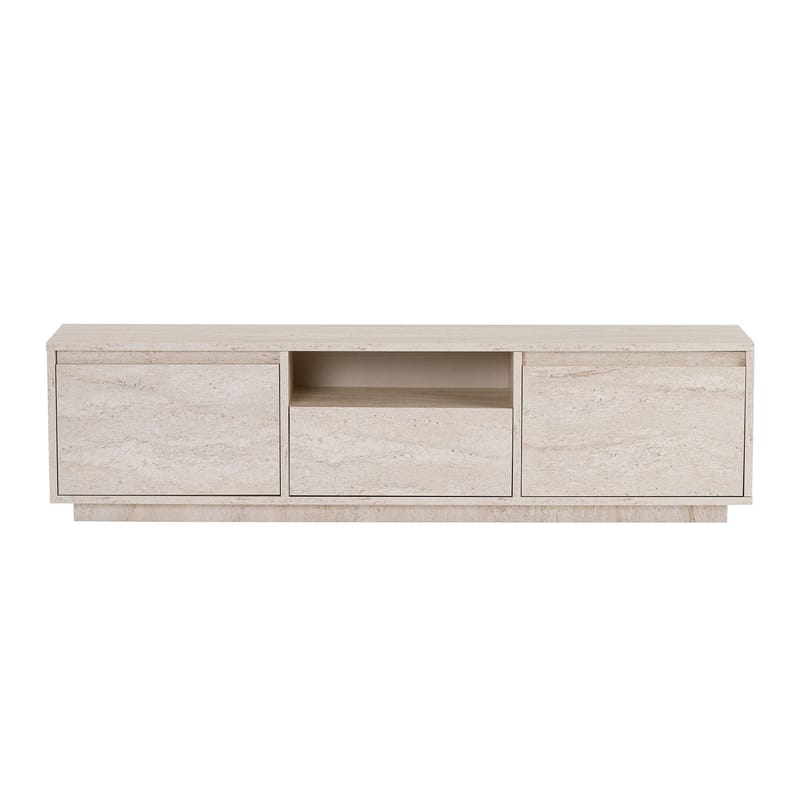 Domar TV-benk 160 cm - Travertin - Møbler - TV- & Mediamøbler - TV benk & mediabenk