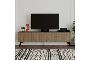 Dune TV-benk 180 cm - Brun - Møbler - TV- & Mediamøbler - TV benk & mediabenk
