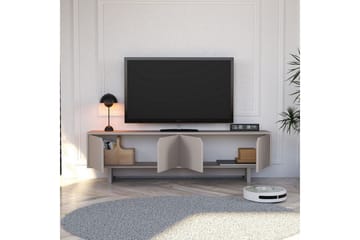 Edrion TV-benk 180 cm - Beige - Møbler - TV- & Mediamøbler - TV benk & mediabenk