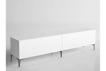 Elspet TV-benk 200 cm - Hvit - Møbler - TV- & Mediamøbler - TV benk & mediabenk