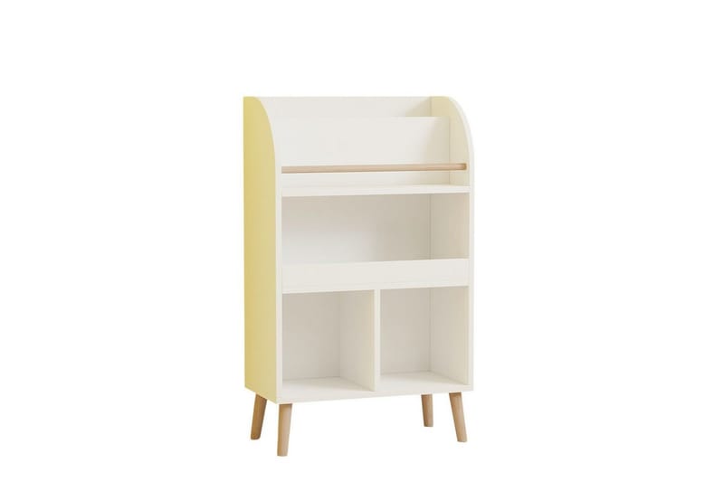 Elyric Bokhylle 60 cm - Hvit - Oppbevaring - Hylle - Bokhylle
