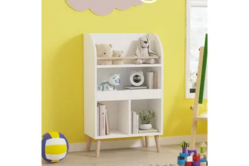 Elyric Bokhylle 60 cm - Hvit - Oppbevaring - Hylle - Bokhylle