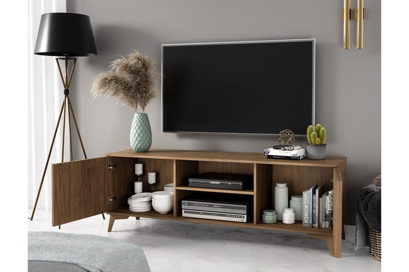 Entsian TV-skap 150 cm - Brun - Møbler - TV- & Mediamøbler - TV-skap