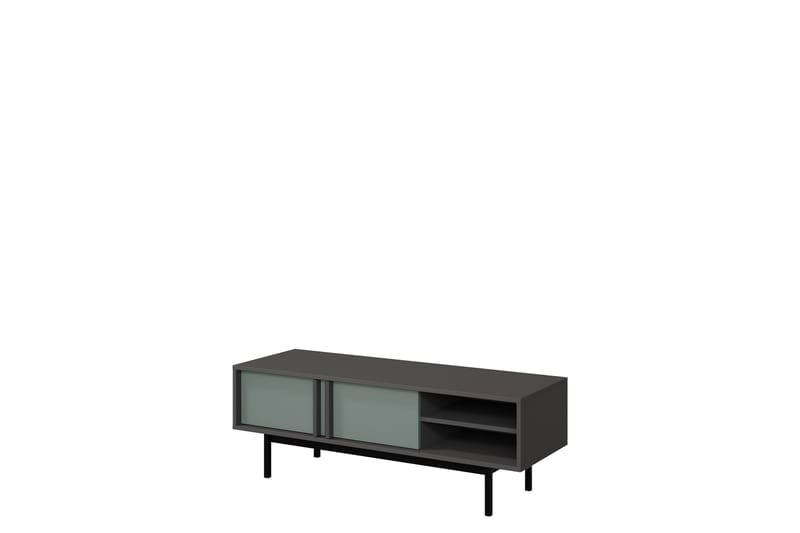 Farshian Tv-Benk 123x43 cm - Grå/Grønn - Møbler - TV- & Mediamøbler - TV benk & mediabenk